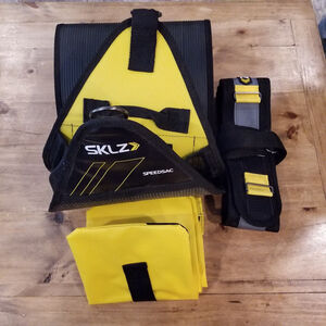 SKLZ Speedsac Adjustable Weight Sled Trainer for Sprinters Running Training